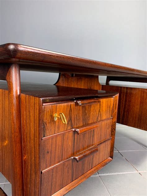 Rosewood Desk by Gunni Omann for Omann Jun, 1960s for sale at Pamono