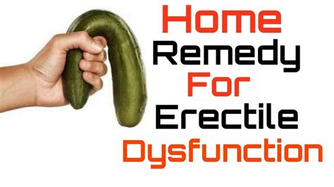 Simple Home Remedy To Cure Erectile Dysfunction Only For Men Youtube