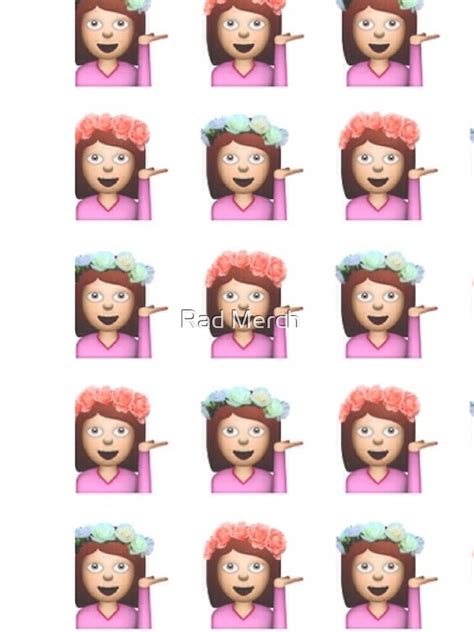 Sassy Hula Girl Emoji Pattern Iphone Case And Cover By Bendeano Redbubble