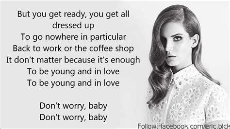 Steve jennings/getty images entertainment/getty images. Lana Del Rey - Love LYRICS (original song) - YouTube