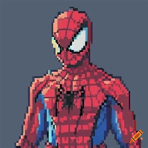 Spiderman Pixel Art