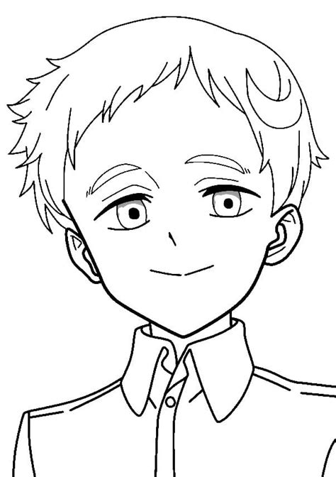 The Promised Neverland Coloring Pages Free Coloring P