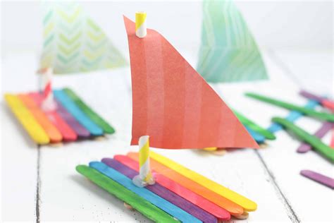 Boats are a wonderfully fun activity for kids to take part in. Preschool Boat Craft Using Popsicle Sticks · The ...