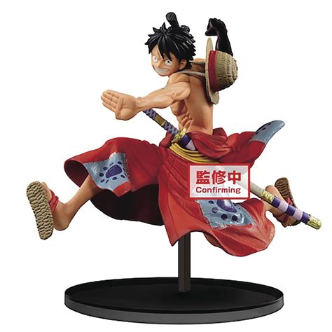 One Piece Battle Record Collection Monkey D Luffy Statue Anime