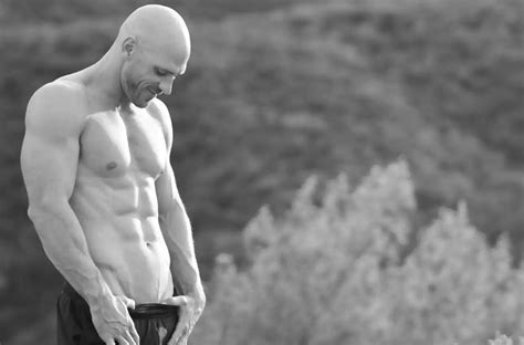 Download Johnny Sins Showing Off Abs Wallpaper