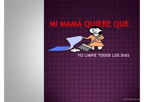 Mi Mama Quiere Español Ele Powerpoints