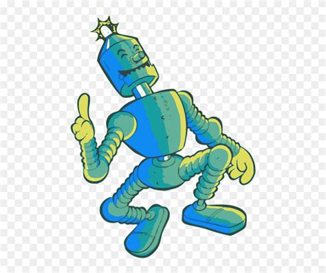 Cartoon Comic Dance Dancing Robot Png Icon Clipart 5476408