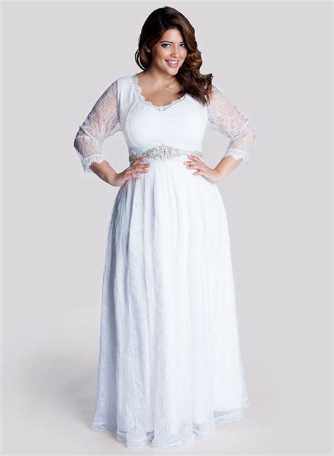 Advice For Shopping Simple Plus Size Wedding Dresses