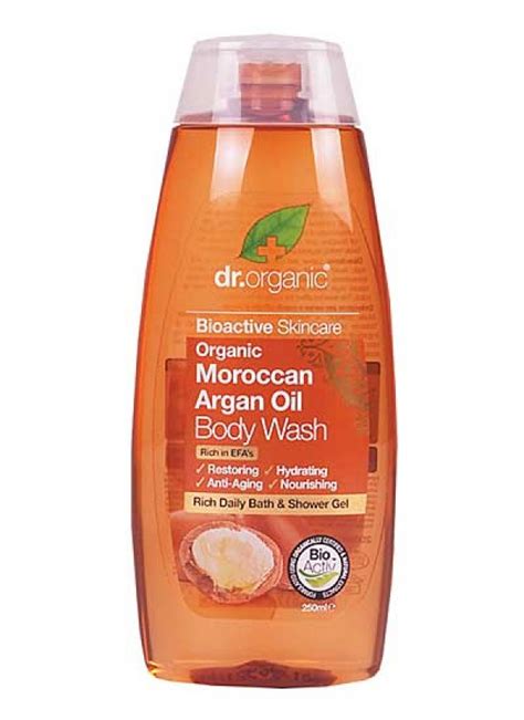 Buy Drorganic Organic Moroccan Argan Oil Body Wash 250ml Online 250ml