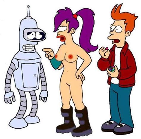 Rule 34 Bender Bending Rodriguez Breasts Female Futurama Philip J Fry Robot Tagme Turanga