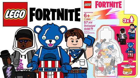 Lego Fortnite Minifigures Set Cmf Draft Youtube