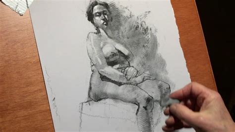 Charcoal Drawing Tutorial Preview Charcoal Figure Drawing Tutorial