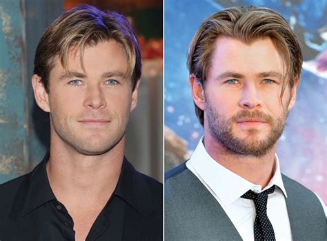 Beard Or No Beard You Be The Judge Of These 19 Stars Chris Hemsworth From