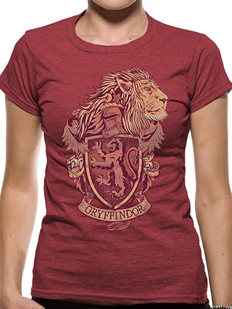 Harry Potter Gryffindor Unisex T Shirt Tee Red Xxl Uk