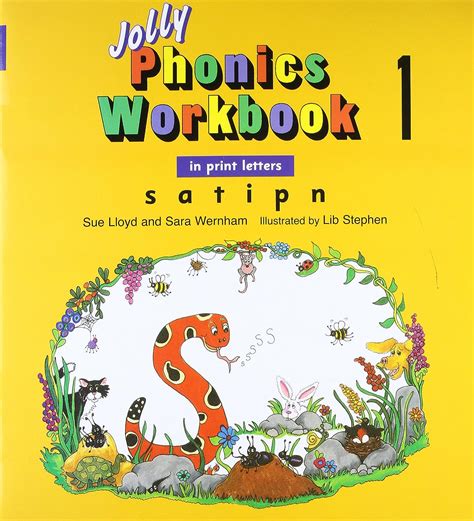 Jolly Phonics Workbook 1 In Print Letters S A T I P N Lloyd