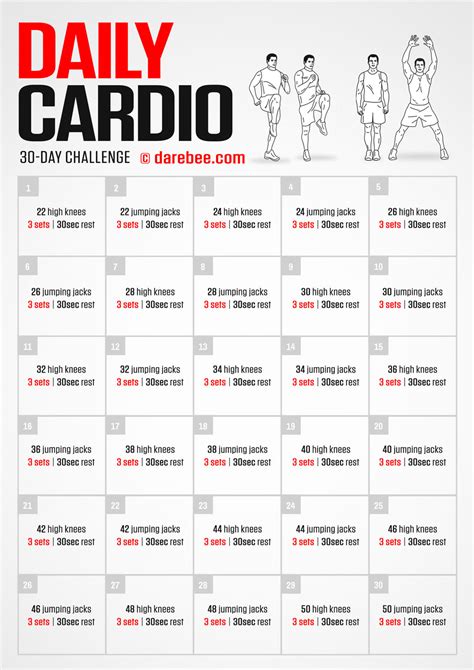 Daily Cardio Challenge