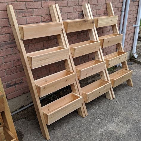 4 tier cedar planter cedar planters tiered planter tiered garden boxes