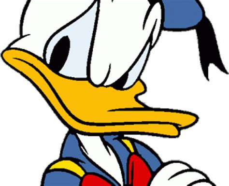Donald Duck Clipart Mad Donald Duck Angry Face Png Download Full