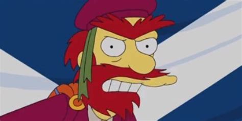 Groundskeeper Willie Of The Simpsons Has Just The Man To Run