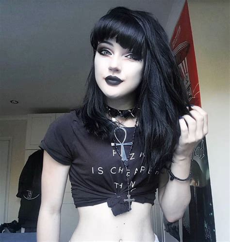 Pin By Dark Queen 666 On Emo And Goths Goth Model Hot Goth Girls