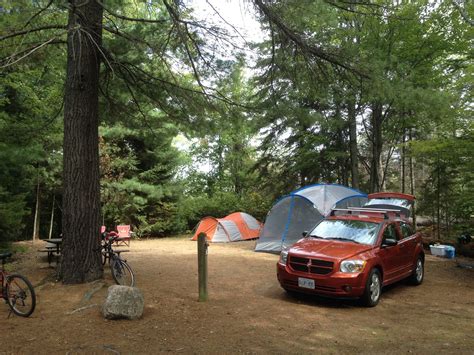 The Campsites Bonnechere Ontario Provincial Park Site 55