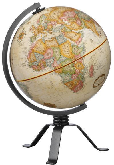 Mackie Desktop World Globe By Replogle Free Shipping