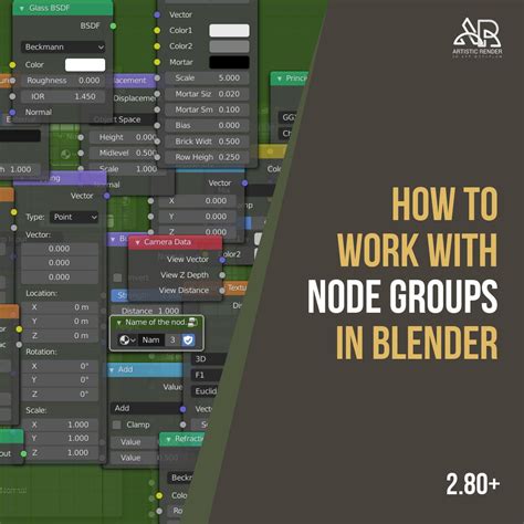 How To Work With Node Groups In Blender
