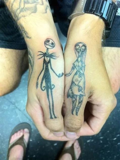 Top 30 Jack And Sally Tattoo Designs Entertainmentmesh