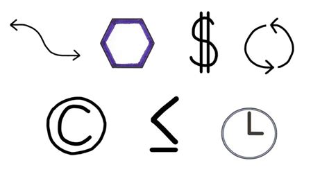 Symbols And Shapes