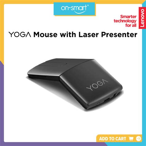 Lenovo Yoga Mouse With Laser Presenter Shadow Black