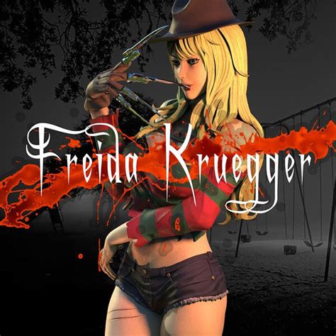 Freddy Krueger Female V Fanart Specialstl