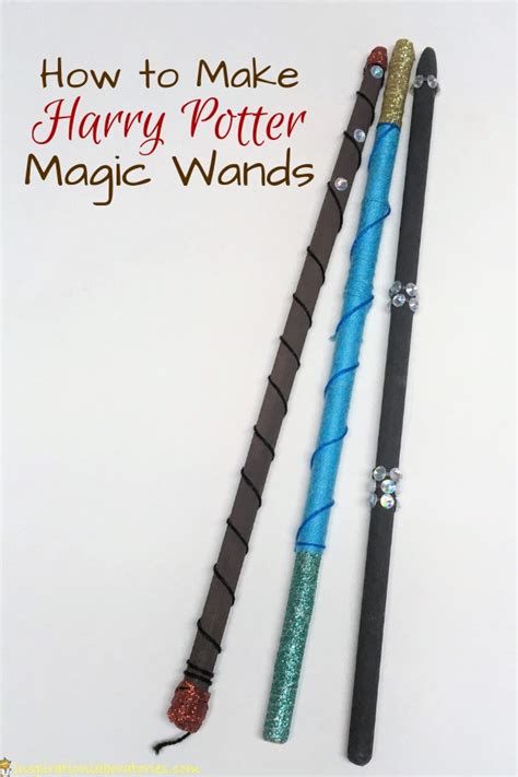How To Make Your Own Harry Potter Magic Wands Inspiration Laboratories