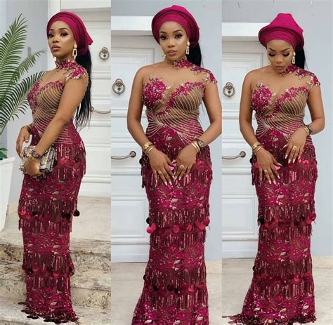 Beautiful Aso Ebi Styles For Ladies That Want To Stand Out