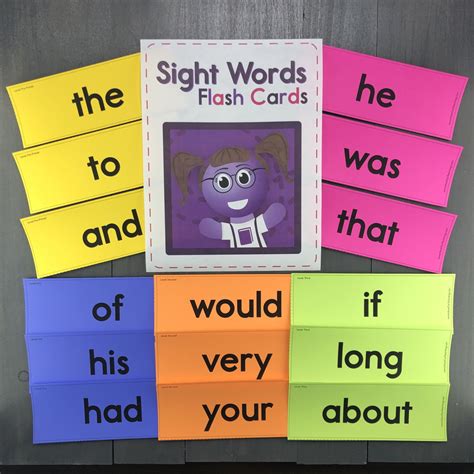 Sight Word Flash Cards Have Fun Teaching