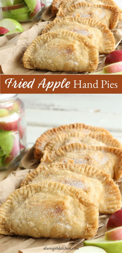 Fried Apple Hand Pies Are Easy To Make Using Either Homemade Pie Crust Or Biscuit Dough Make
