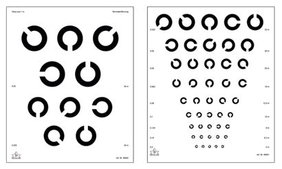 Sehtest zum ausdrucken pdf kinder : OCULUS Sehprobentafeln - Sehproben - OCULUS Optikgeräte GmbH