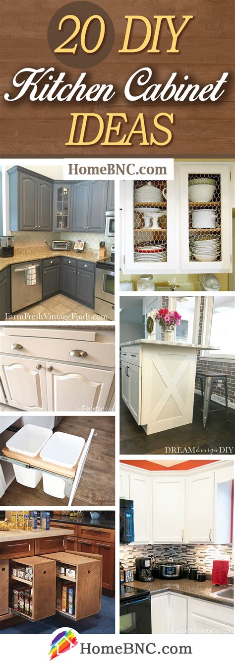 20 Best Diy Kitchen Cabinet Ideas And Designs For 2020