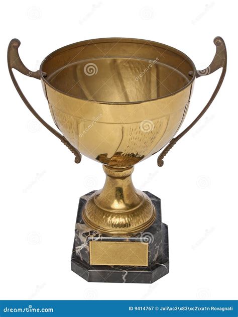 Gold Trophy Stock Image Image Of Achievement Award Majestic 9414767