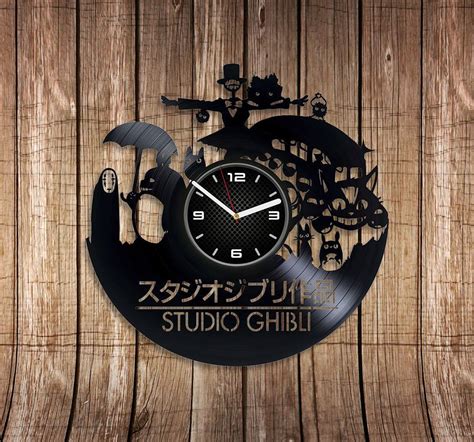 However, with the help of our comprehensive anime gift guide, it will become easy and fun to find something amazing to your. Studio Ghibli Wall Clock Anime Art Xmas Gift Idea Wall ...