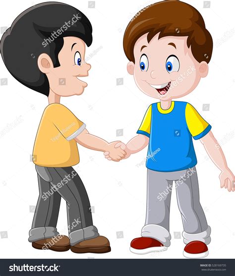 Two Kids Shaking Hands Images Stock Photos And Vectors Shutterstock