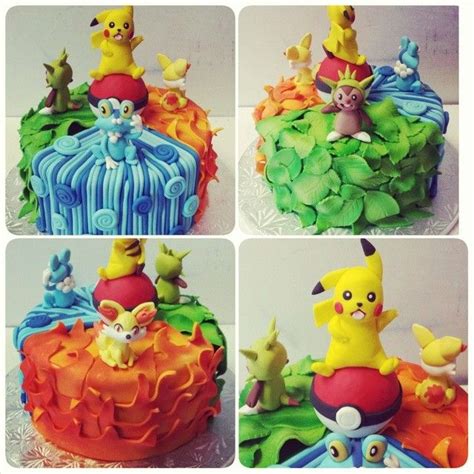 Spoony Bakes Cake Pokemon Birthday Cake Pokemon Cake Pokemon