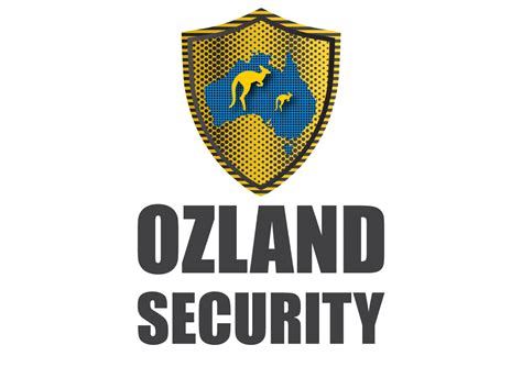 Elegant Playful Security Logo Design For Ozland Security By