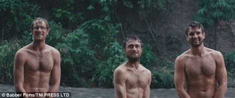 Daniel Radcliffe Pizzicato Completamente Nudo Sul Set Di Jungle