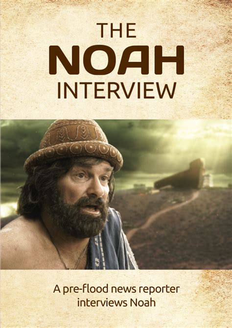 The Noah Interview Dvd Answers In Genesis