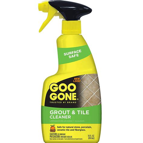 Goo Gone Grout And Tile Cleaner Stain Remover 14 Fl Oz Walmart