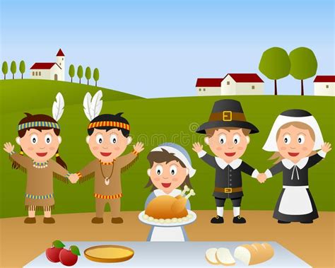 Check spelling or type a new query. Thanksgiving Day Dinner Scene. With Pilgrim and Native ...