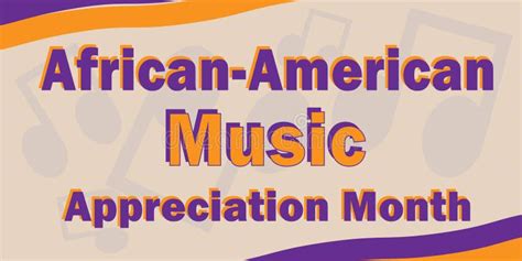 African American Music Appreciation Month Traditional Annual Festival