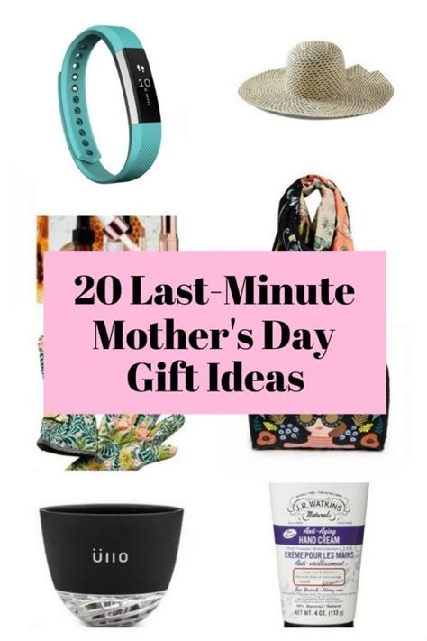 You've saved mother's day shopping for the absolute last minute. 20 Last-Minute Mother's Day Gift Ideas - The Budget Diet