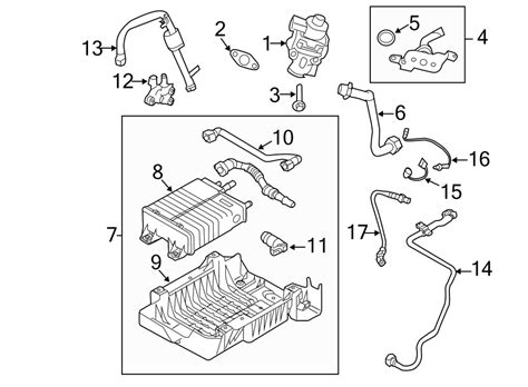 Cooling, engine system general, exhaust,exterior lighting, exterior trim, front differential, front. Ford Escape Oxygen Sensor. LITER, Left, Right ...