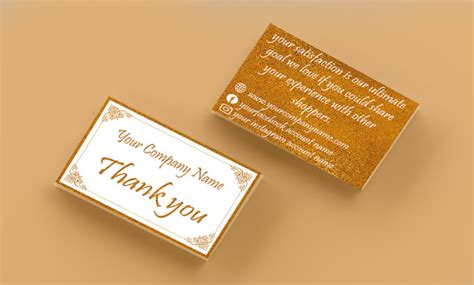 Design Professional Thank You Card By Souad99 Fiverr